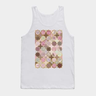 Neapolitan Geometric Tile Pattern Tank Top